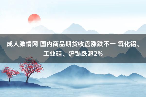 成人激情网 国内商品期货收盘涨跌不一 氧化铝、工业硅、沪锡跌超2%